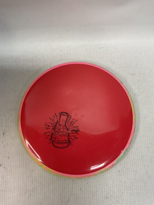 Vist Large View of Product Image Which is Used Axiom LAB SECOND Disc Golf Mid Range Red