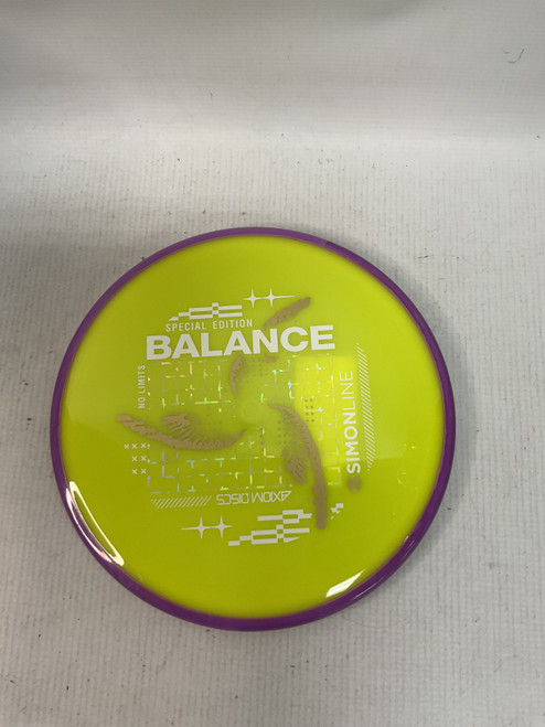 Vist Large View of Product Image Which is Used Axiom SIMON LINE SPECIAL EDITION Disc Golf Mid Range Yellow