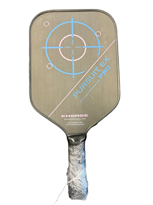 Vist Large View of Product Image Which is Used Engage PURSUIT EX PRO Pickleball Racquet Black