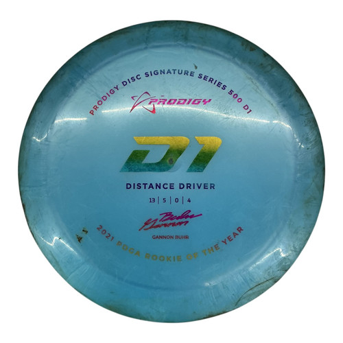 Vist Large View of Product Image Which is Used Prodigy Disc D1 Disc Golf Driver Royal Blue 172g