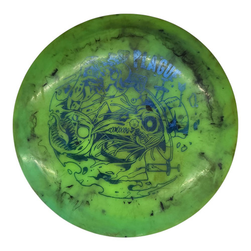 Vist Large View of Product Image Which is Used DOOMSDAY PLAGUE DRIVER Disc Golf Driver Green 172g
