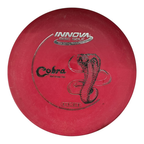 Vist Large View of Product Image Which is Used Innova DX COBRA Disc Golf Mid Range Red 178g
