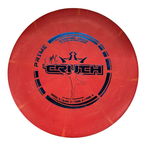 Vist Large View of Product Image Which is Used Dynamic Discs PRIME TRUTH Disc Golf Mid Range Red 175g