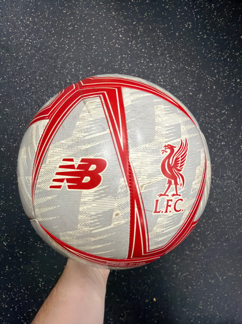 Vist Large View of Product Image Which is Used New Balance LIVERPOOL BALL All Size Soccer Ball Red 5