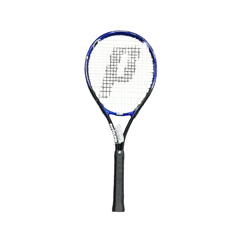 Vist Large View of Product Image Which is Used Prince AIR INVADER Adult Tennis Racquet Royal Blue 4 3/8"