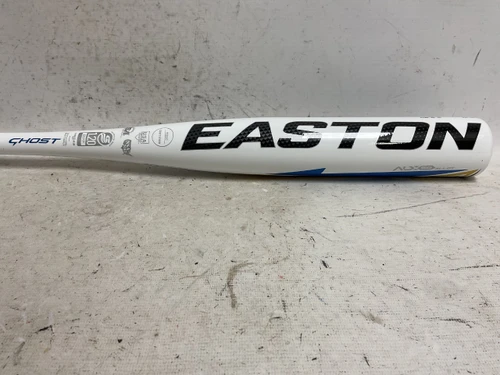 Vist Large View of Product Image Which is Used Easton FP22GHY11 BB/SB Fastpitch Bat White And Royal Blue 28"