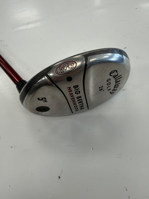 Vist Large View of Product Image Which is Used Callaway BIG BERTHA HEAVENWOOD Mens Hybrid Club RH 5 Hybrid