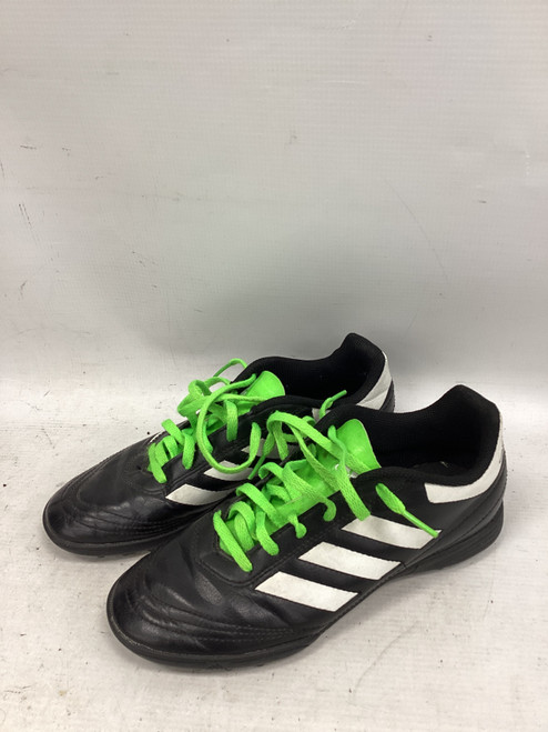 Vist Large View of Product Image Which is Used Adidas Soccer Turf Shoes Black Junior 05.5