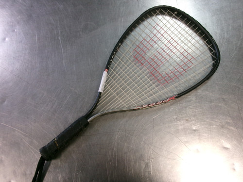 Vist Large View of Product Image Which is Used Wilson XPRESS Adult Tennis Racquet Black 3 3/8"
