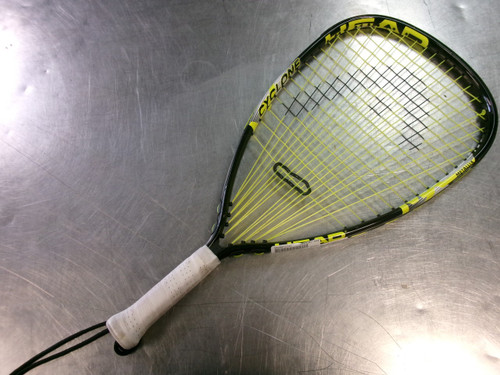 Vist Large View of Product Image Which is Used Head CYCLONE Adult Racquetball Racquet Black 3 3/8"