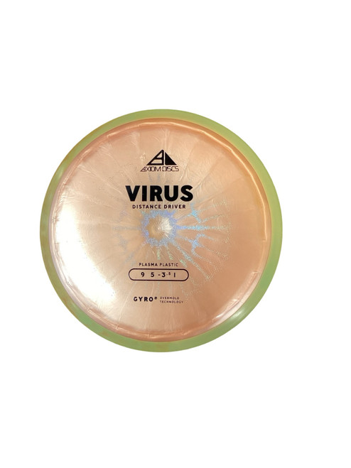 Vist Large View of Product Image Which is Used Axiom VIRUS Disc Golf Driver Orange 174g