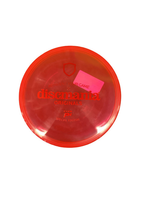 Vist Large View of Product Image Which is Used Discmania C LINE P4 Disc Golf Mid Range Red 173g