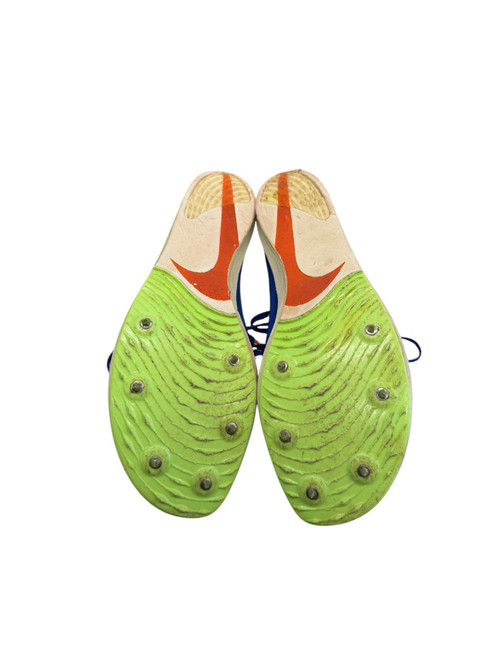 Vist Large View of Product Image Which is Used Nike Track & Field Cleats Adult Green Senior 9.5