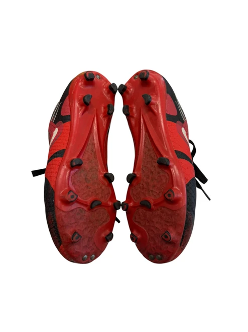 Vist Large View of Product Image Which is Used Soccer Cleats Red Junior 01