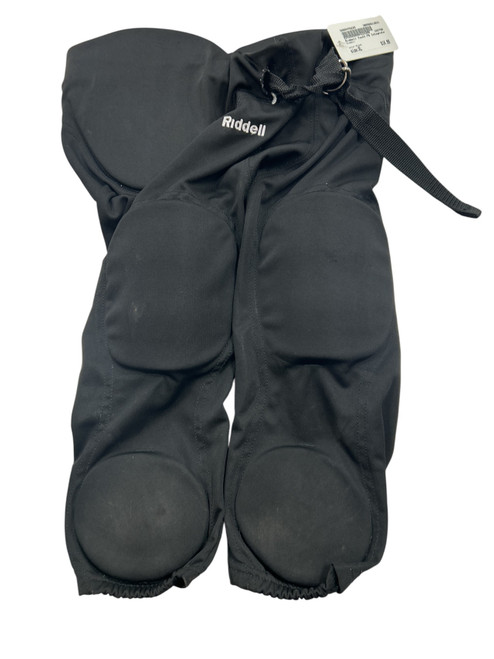 Vist Large View of Product Image Which is Used Riddell Youth FB Integrated Pants Black XL