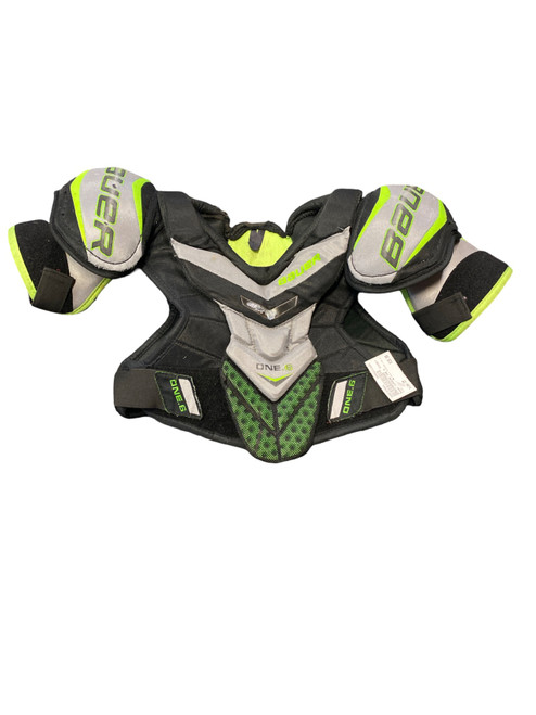 Vist Large View of Product Image Which is Used Bauer SUPREME ONE.6 Junior Shoulder Pads SM