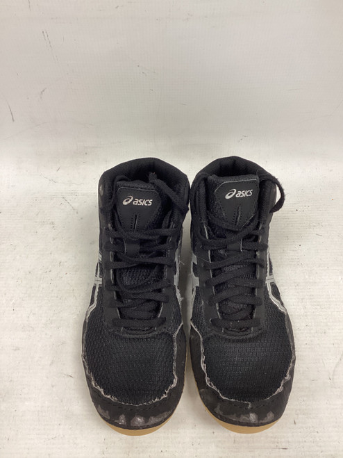 Vist Large View of Product Image Which is Used Asics Wrestling Shoes Black Junior 03.5