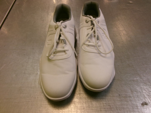 Vist Large View of Product Image Which is Used Foot Joy Mens Golf Shoes White Senior 9.5