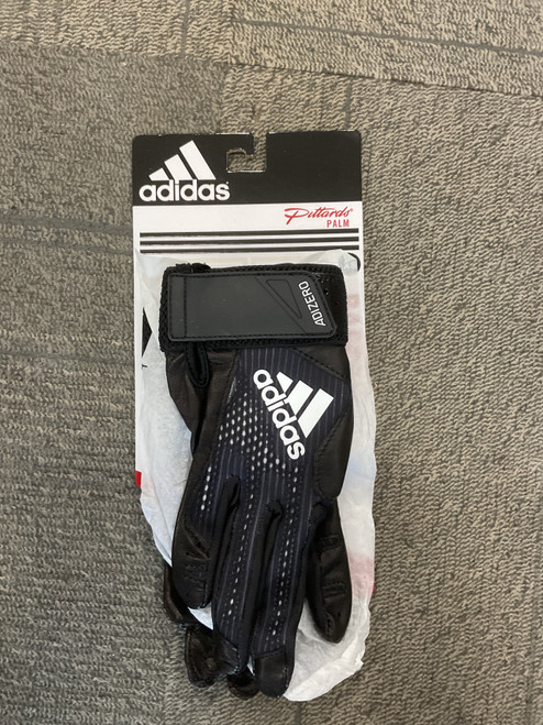 Vist Large View of Product Image Which is Used Adidas ADIZERO 4.0 BB/SB Batting Gloves Black XS