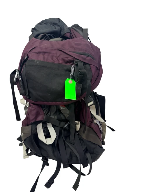Vist Large View of Product Image Which is Used Osprey LUNA 75 SOLO Internal Frame Backpack Purple