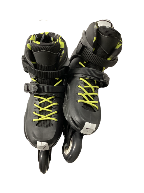 Vist Large View of Product Image Which is Used Rollerblade CRUISER Senior Rec Fitness Skates Black Senior 7