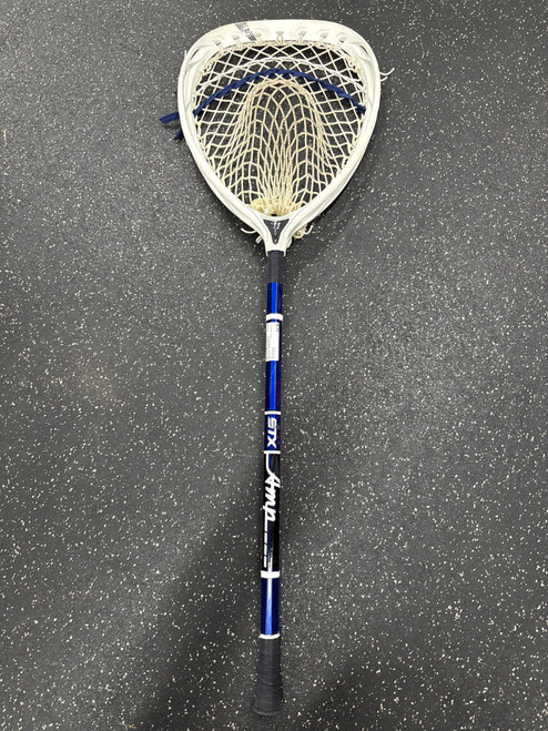 Vist Large View of Product Image Which is Used Warrior NEMESIS 3 Junior Goalie Stick White