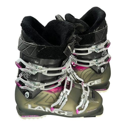 Vist Large View of Product Image Which is Used Lange SX80W Womens DH Ski Boot Black 255 MP - M07.5 - W08.5
