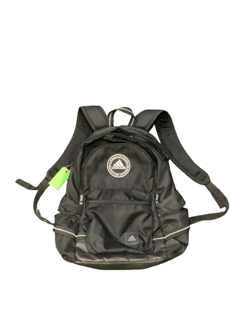 Vist Large View of Product Image Which is Used Adidas Soccer Player Sackpack Black