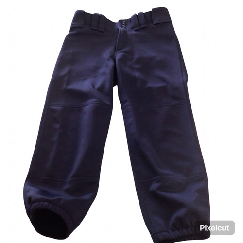 Vist Large View of Product Image Which is Used Mizuno SOFTBALL PANTS BB/SB Pant Womens Navy Blue XS