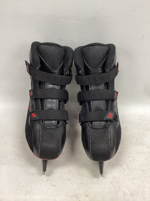 Vist Large View of Product Image Which is Used Jackson SOFTEC SKATES Boys Softboot Skate Black Junior 01