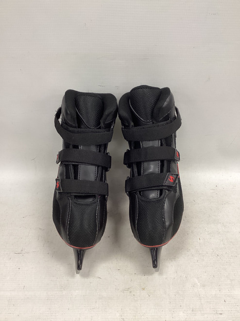 Vist Large View of Product Image Which is Used Jackson SOFTEC SKATES Boys Softboot Skate Black Junior 02