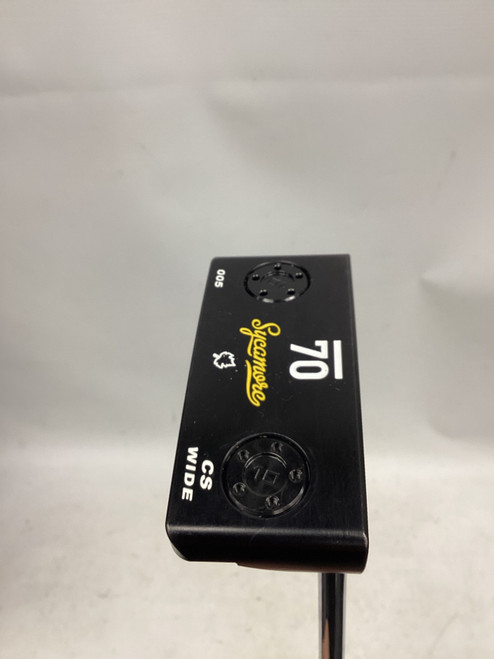 Vist Large View of Product Image Which is Used Sub 70 SYCAMORE 005 WIDE MINT Mens Putter RH