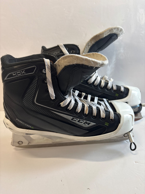 Vist Large View of Product Image Which is Used CCM RIBCORE 40K Senior Goalie Skate Senior 8.5