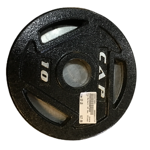 Vist Large View of Product Image Which is Used Cap Olympic Plate (Each) 10 lb