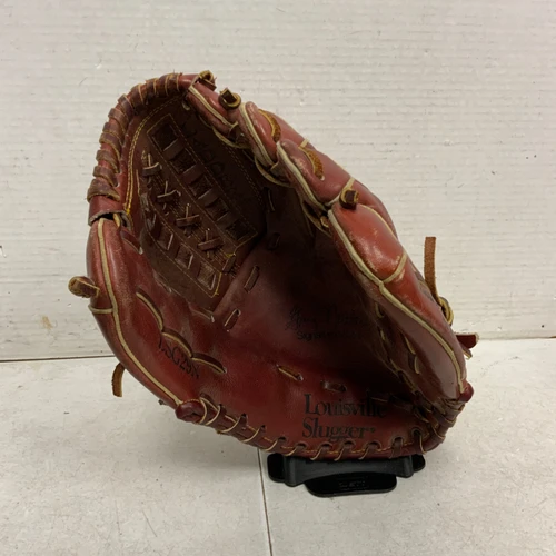 Vist Large View of Product Image Which is Used Louisville Slugger LSG29N BB/SB Glove RH Throw Maroon 12"