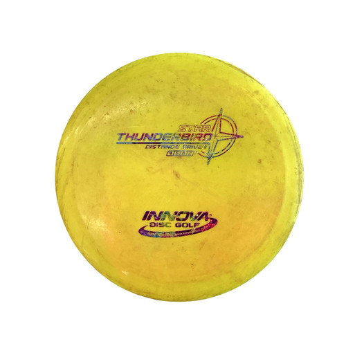 Vist Large View of Product Image Which is Used Innova STAR THUNDERBIRD Disc Golf Driver Yellow