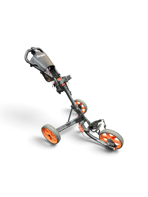 Vist Large View of Product Image Which is Used Clicgear PUSH CART Golf Cart 3 Wheel