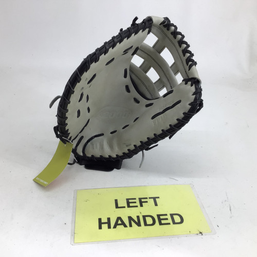 Vist Large View of Product Image Which is Used Wilson A2000 SUPERSKIN 12.5IN LHT 1B GLOVE BB/SB First Base LH Throw Black 12 1/2"
