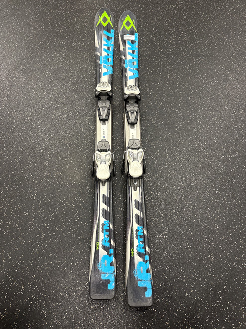 Vist Large View of Product Image Which is Used Volkl RTM JR Boys DH Ski/Binding Black 140 cm