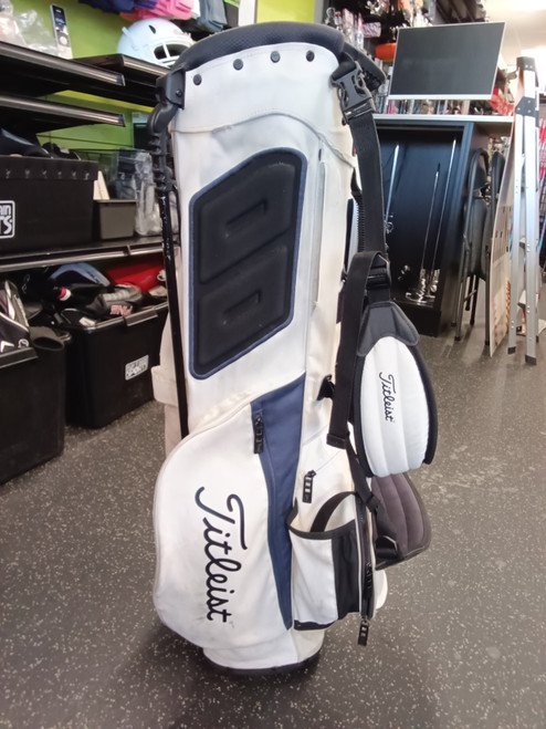 Vist Large View of Product Image Which is Used Titleist STAND BAG Mens Stand Bag White