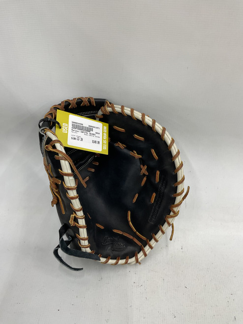 Vist Large View of Product Image Which is Used Marucci CAPITOL SEIRES BB/SB First Base RH Throw Black 13"