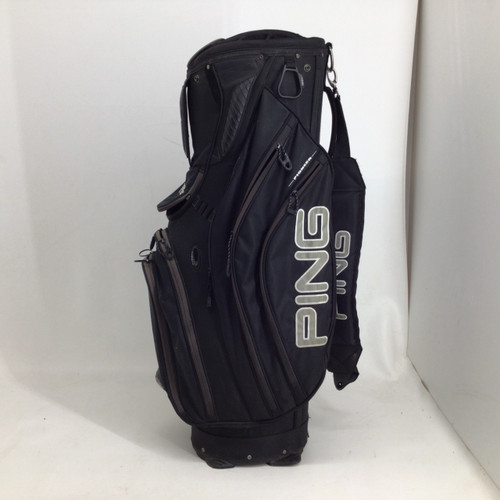 Vist Large View of Product Image Which is Used Ping PIONEER 15 WAY CART BAG Mens Cart Bag Black