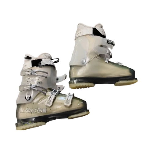 Vist Large View of Product Image Which is Used Lange DELIGHT 70 Womens DH Ski Boot White 275 MP - M09.5 - W10.5