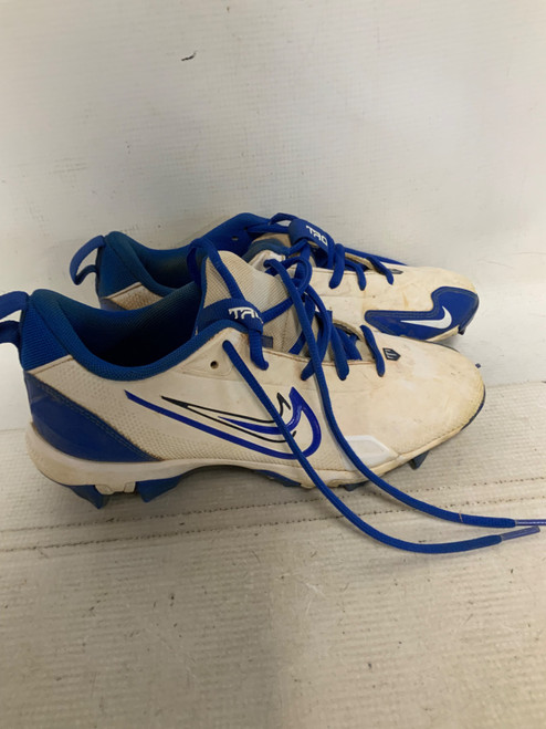 Vist Large View of Product Image Which is Used Nike TROUT BB/SB Cleats White Junior 04.5