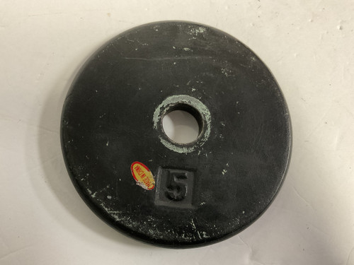 Vist Large View of Product Image Which is Used Standard Plate Black 5 lb