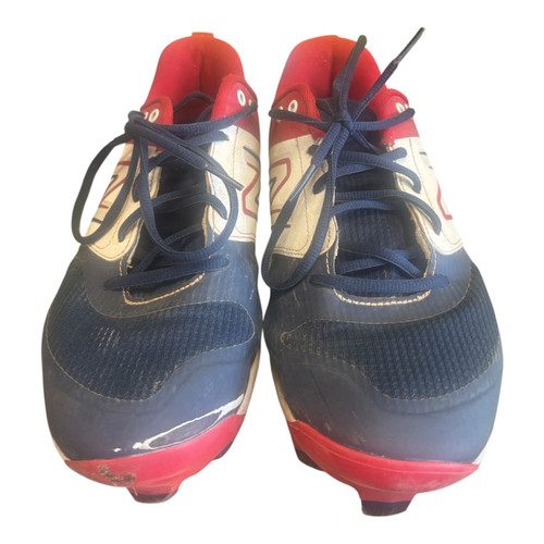 Vist Large View of Product Image Which is Used New Balance WALK HERO BB/SB Cleats None Senior 12