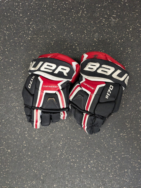 Vist Large View of Product Image Which is Used Bauer S170 Youth Gloves None 10"