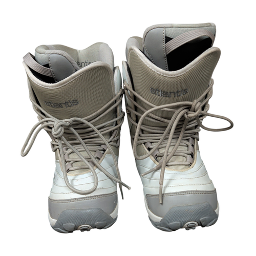Vist Large View of Product Image Which is Used Atlas ATLANTIS Womens Snowboard Boots White Senior 7