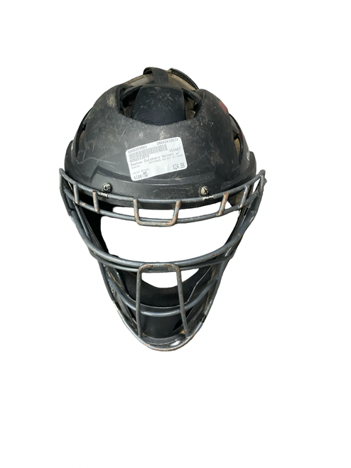 Vist Large View of Product Image Which is Used Easton CATCHERS HELMET W/ MASK Catchers Helmet w/Mask Black MD