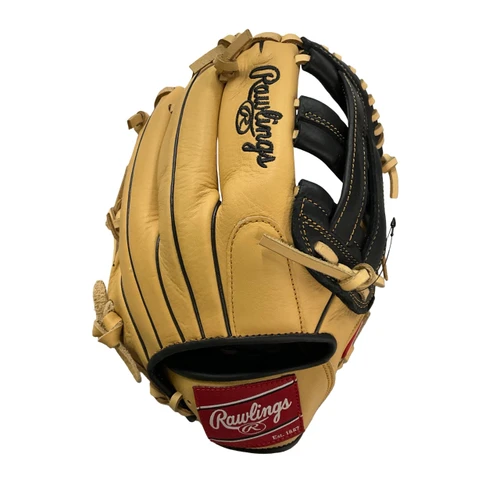 Vist Large View of Product Image Which is Used Rawlings SS12CB SELECT SERIES BB/SB Glove RH Throw Tan 12"